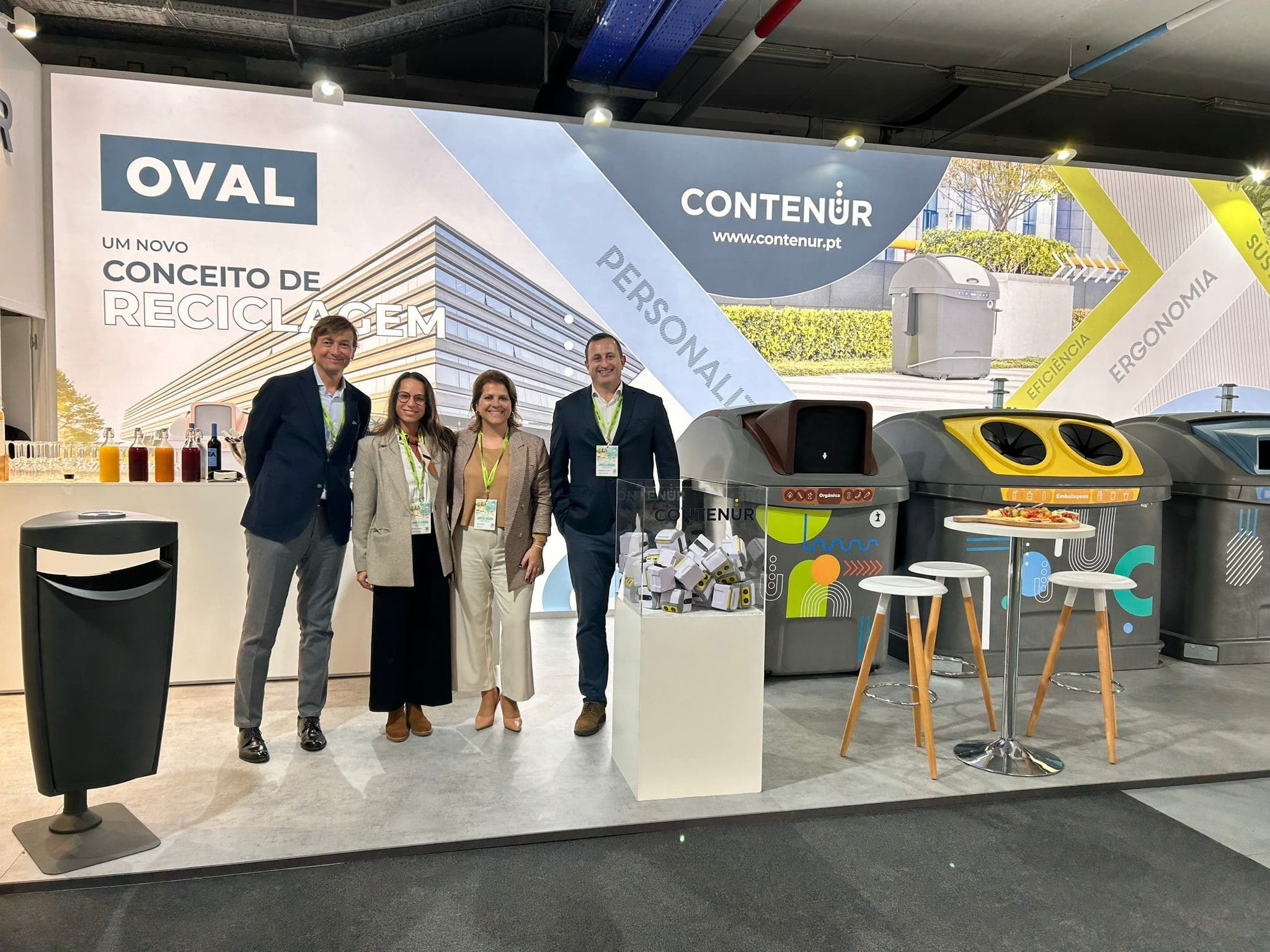 CONTENUR, patrocinador oficial no V Encontro Nacional de Limpeza Urbana que se realizou no Estoril (Portugal)