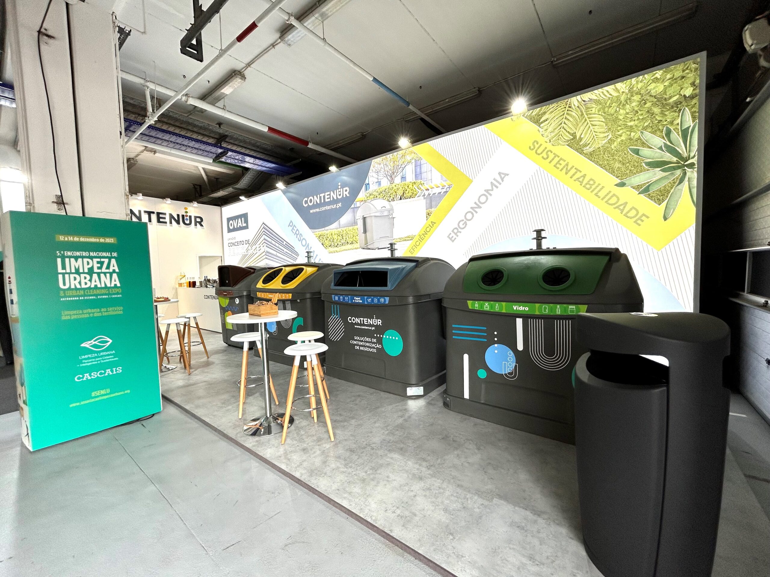 CONTENUR, patrocinador oficial no V Encontro Nacional de Limpeza Urbana que se realizou no Estoril (Portugal)