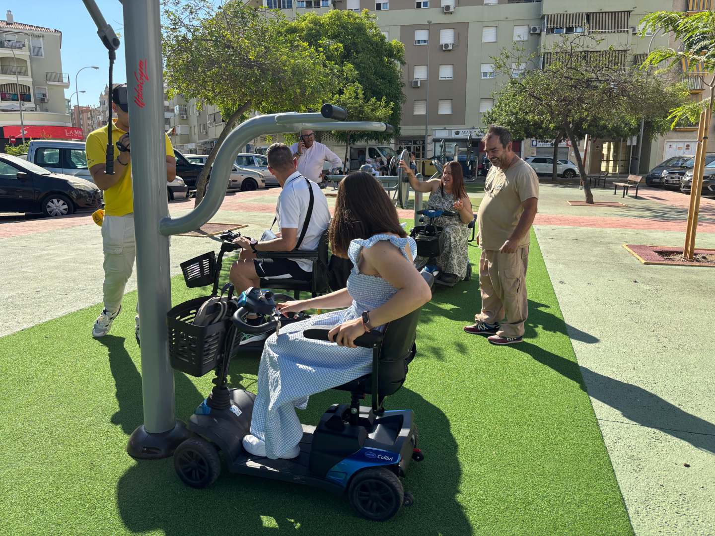 CONTENUR ejecuta una nueva área biosaludable adaptada en Vélez-Málaga reforzando su compromiso con la accesibilidad e inclusión