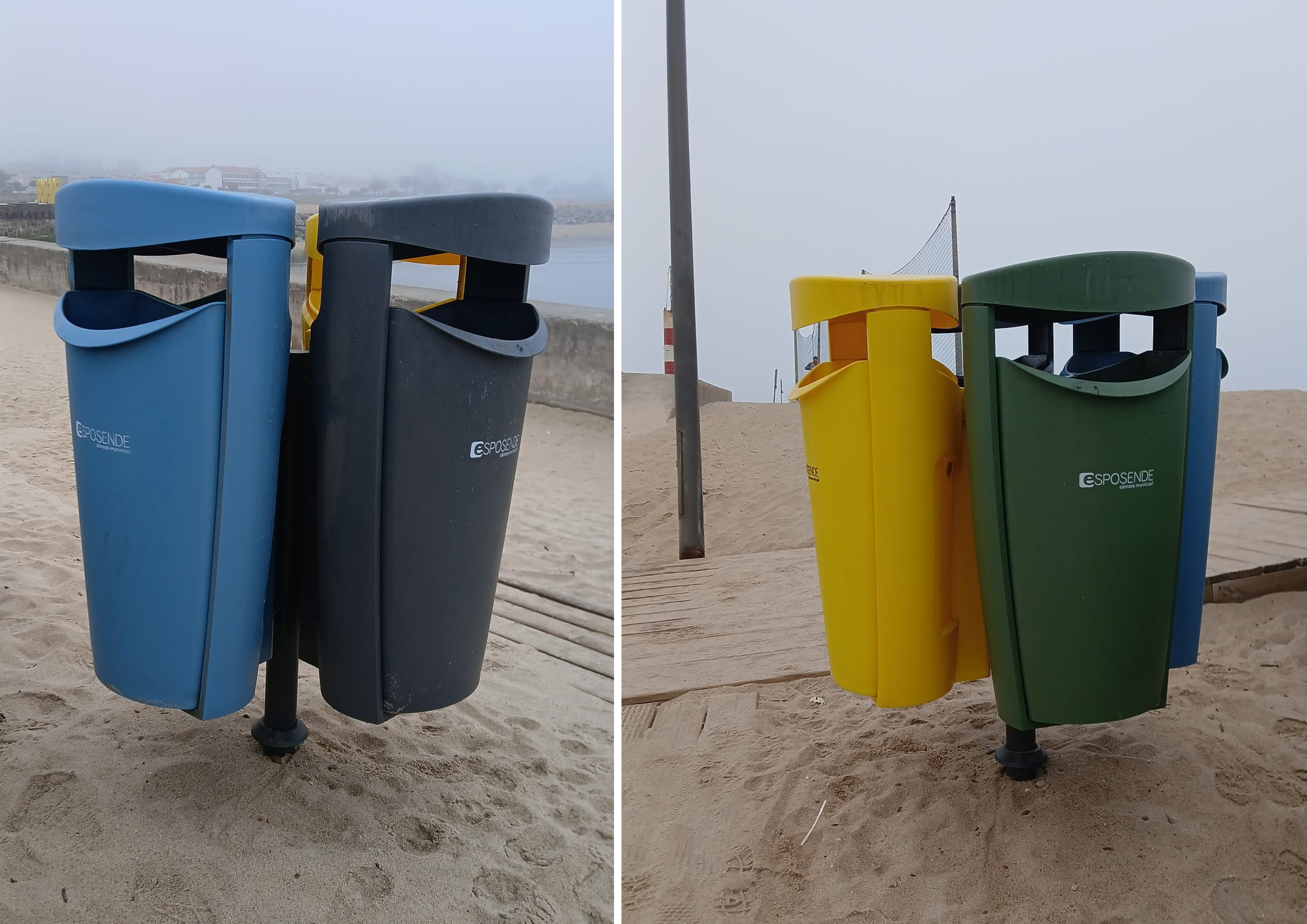 CONTENUR fornece ilhas de papeleiras Omega à Rede Ambiente em Esposende