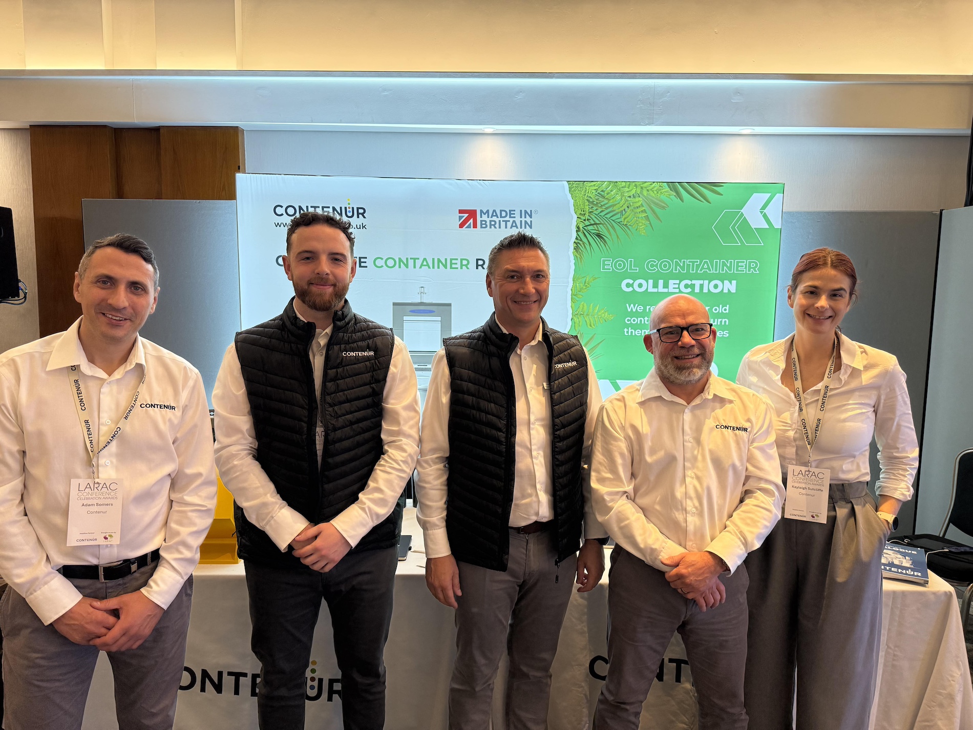 CONTENUR Celebrates 40 Years of LARAC as Principal Sponsor at the 2025 Conference and Celebration Awards