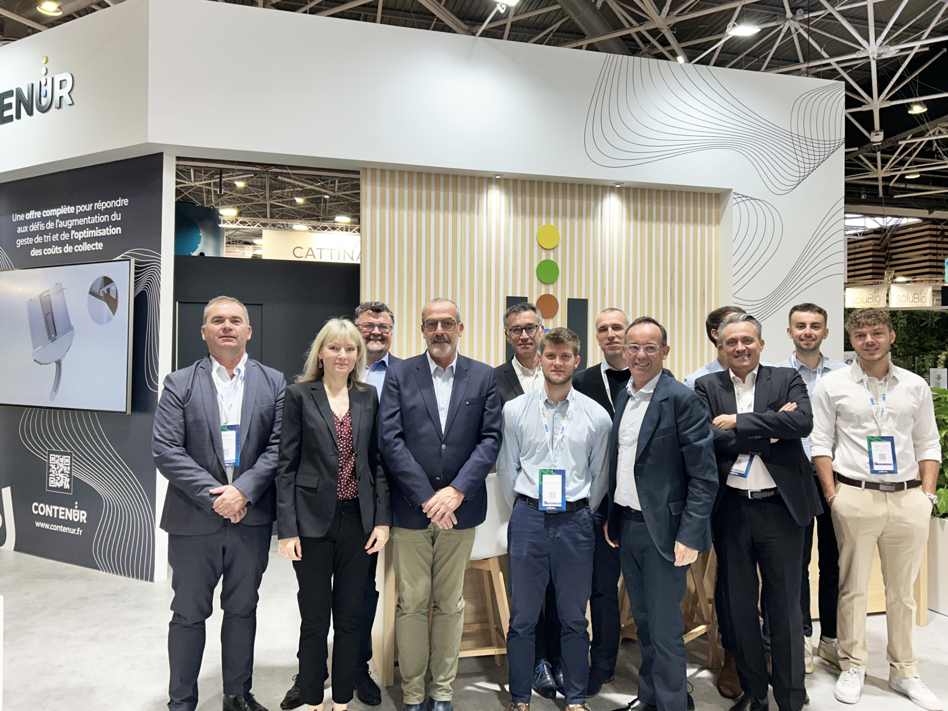 Lors du salon POLLUTEC CONTENUR a présenté ses dernières innovations en matière de solutions de conteneurisation et d’optimisation de la collecte