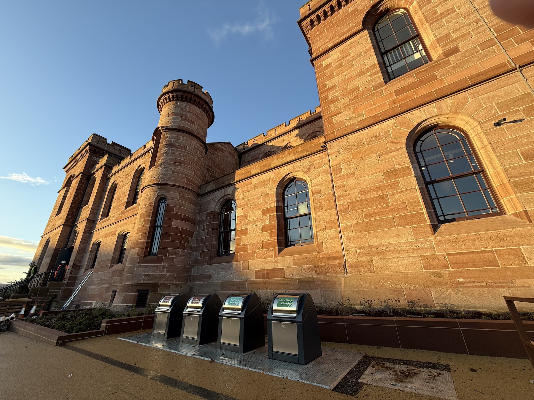 CONTENUR Supports the Transformation of Inverness Castle with Discreet Underground Waste Solutions