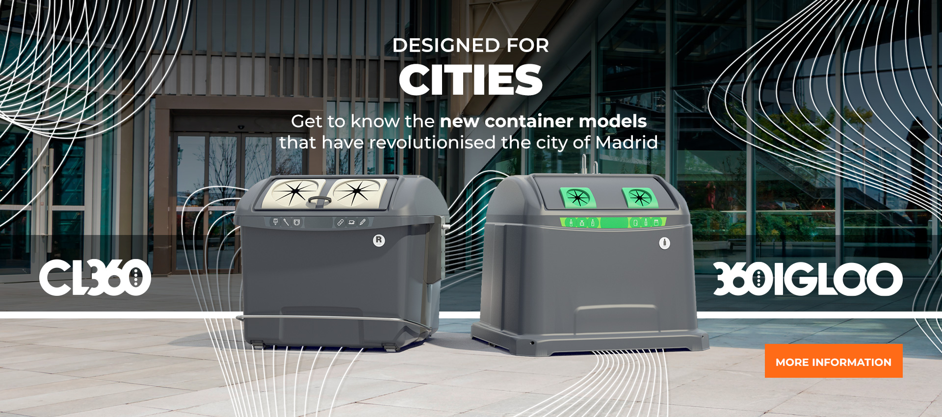 Get to know the new container models that have revolutionised the city of Madrid
