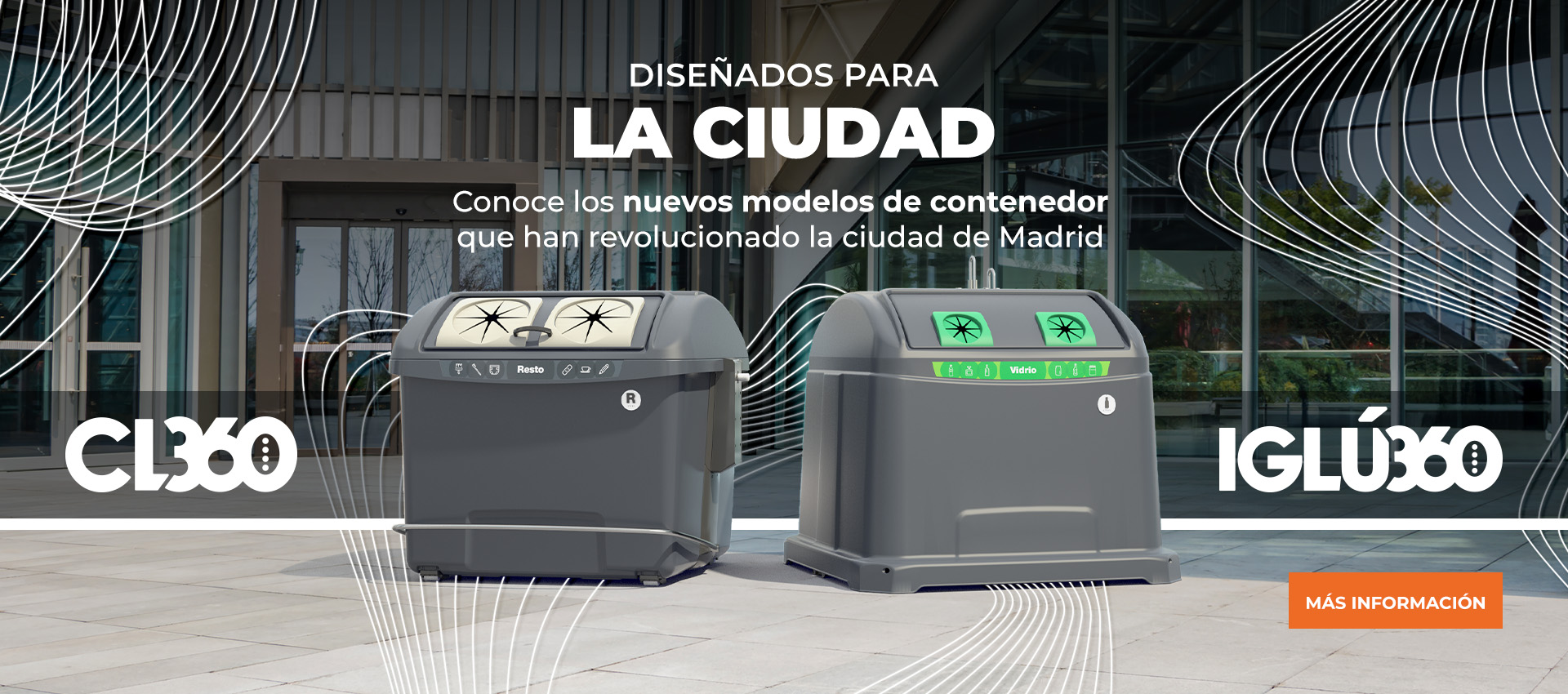 Conoce los nuevos modelos de contenedor que han revolucionado la ciudad de Madrid