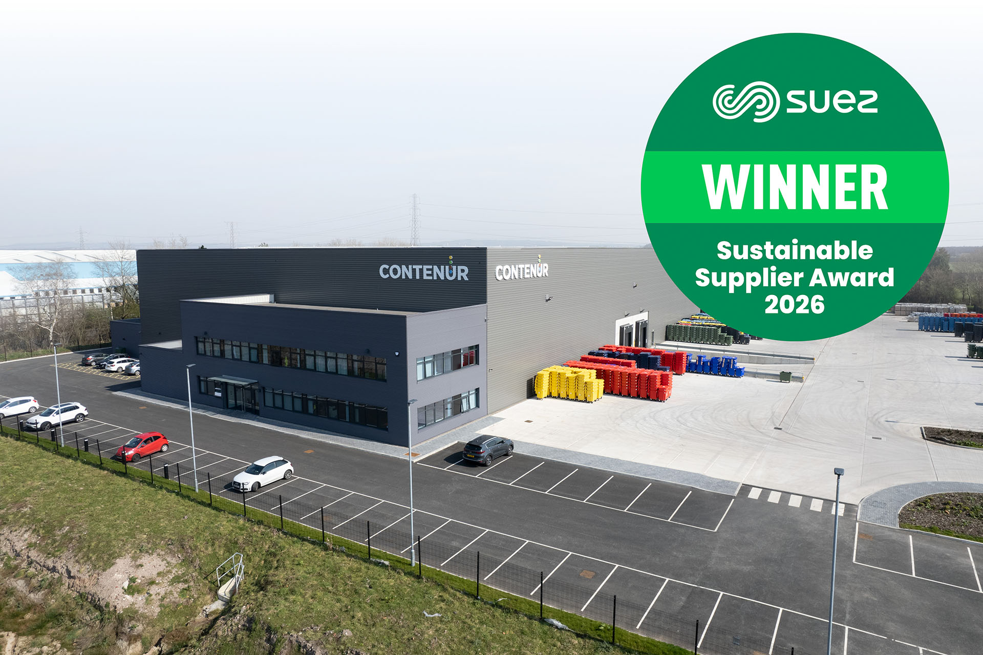 CONTENUR Wins “Supporting Our Communities and Innovation” at SUEZ Sustainable Supplier Awards 2026