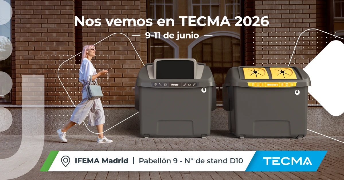 CONTENUR estará presente en TECMA 2026 para mostrar sus últimas soluciones en sostenibilidad urbana y gestión de residuos
