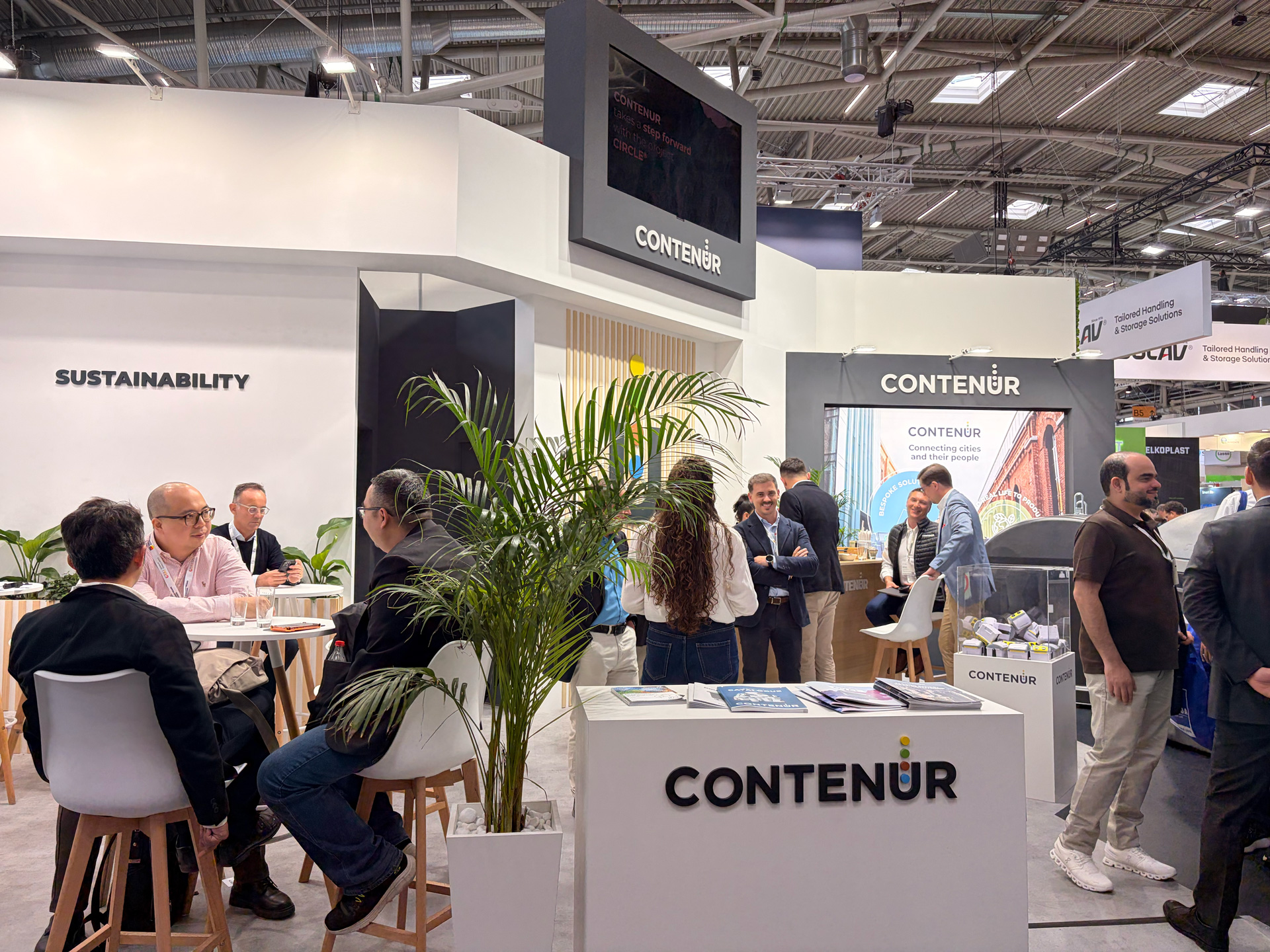 CONTENUR successfully concludes its participation at IFAT Munich, strengthening its international presence