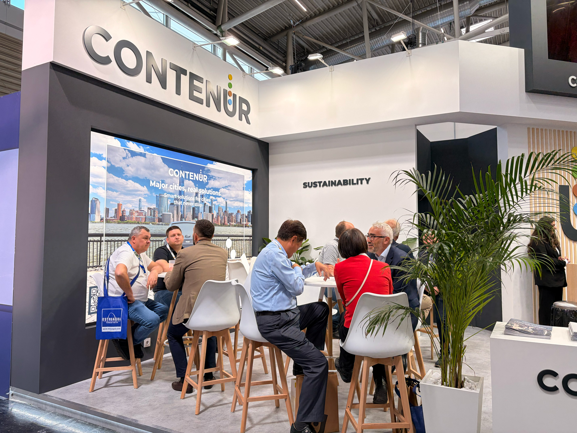 CONTENUR successfully concludes its participation at IFAT Munich, strengthening its international presence