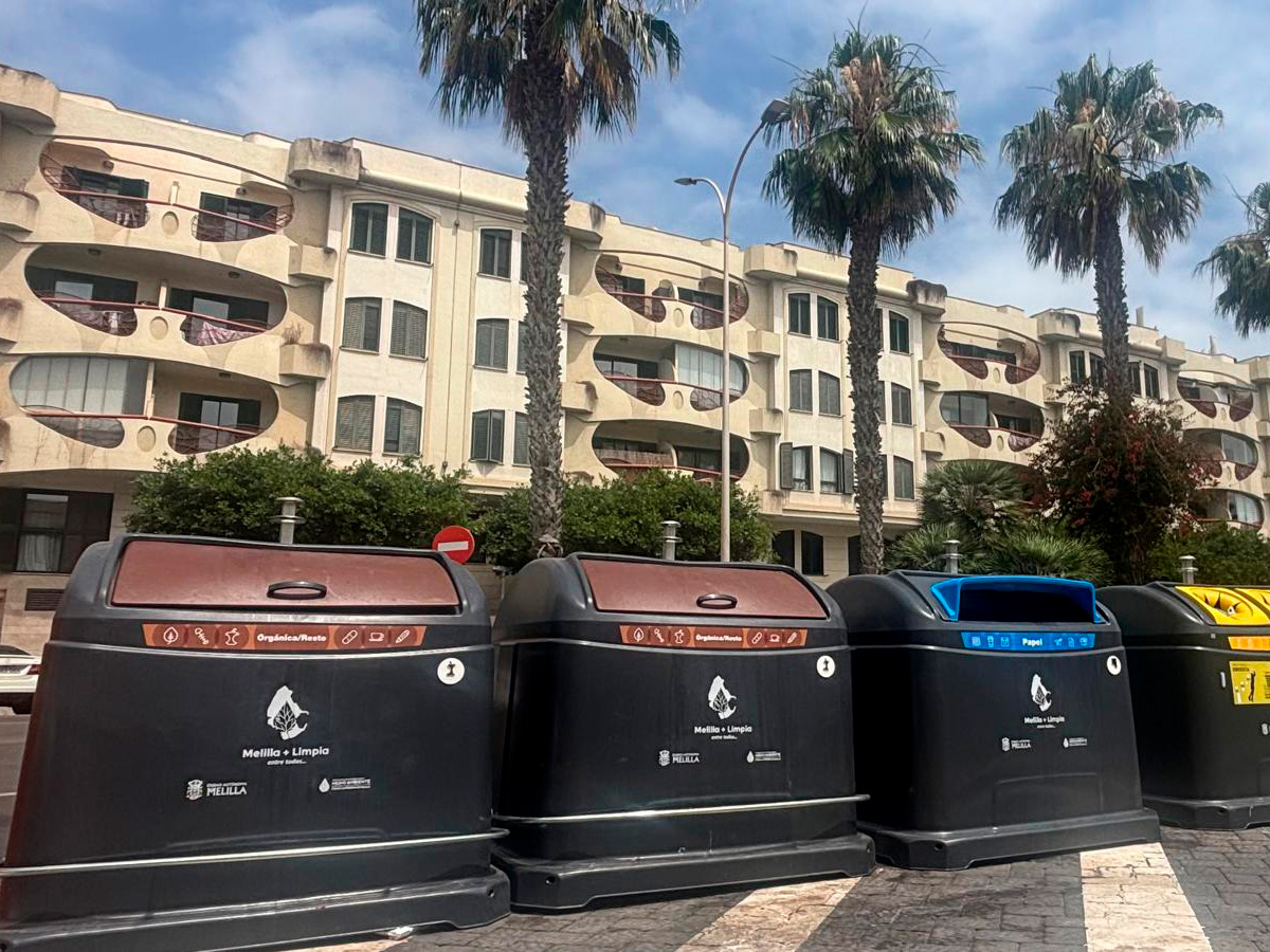 Melilla sets a new standard in urban waste containerisation