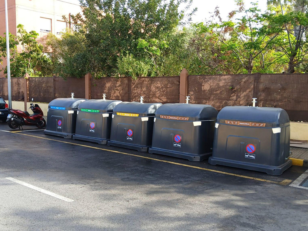 Melilla sets a new standard in urban waste containerisation