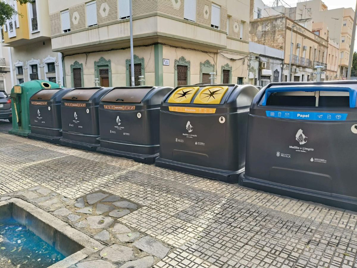 Melilla sets a new standard in urban waste containerisation