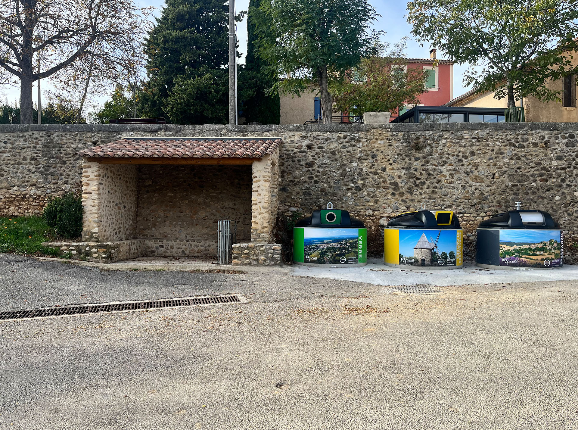 Le covering : un habillage qui se fond dans l’identité du village