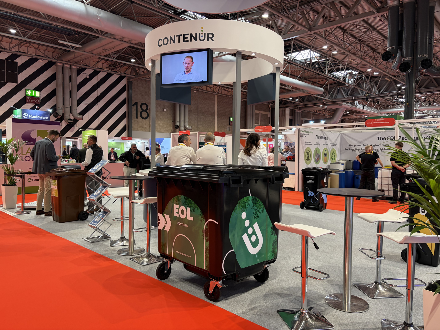 CONTENUR makes an impact at RWM 2026 with underground waste collection on display