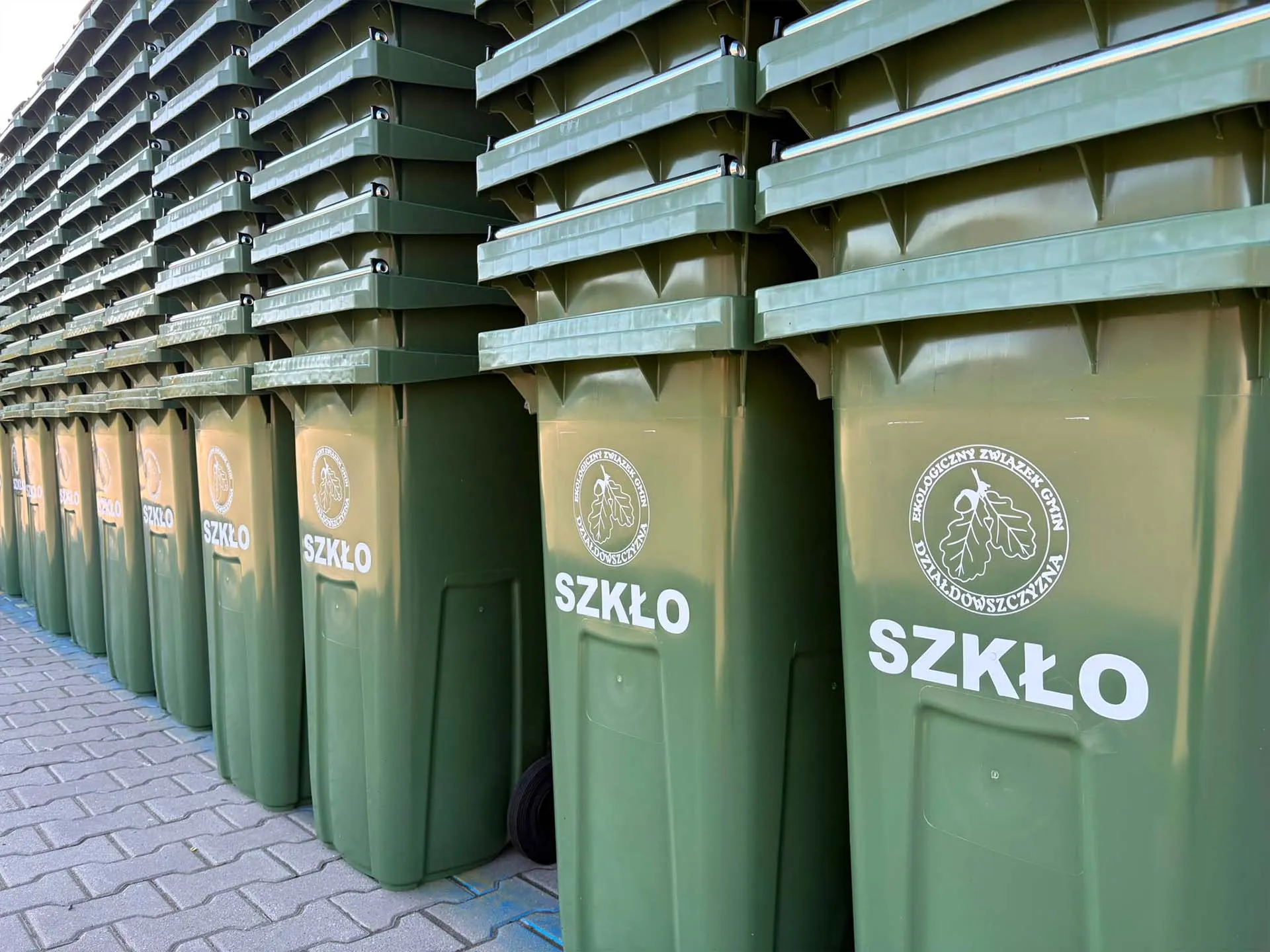 8 000 pojemników na szkło dla Ekologicznego Związku Gmin Działdowszczyzna